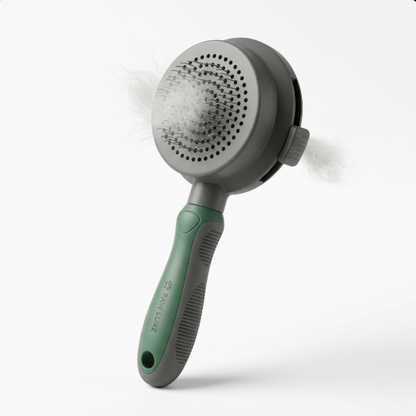 FurClean™ | Self-Cleaning Pet Brush for Dogs & Cats